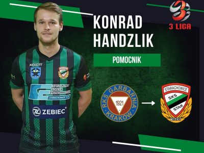 Konrad Handzlik trafia z Garbarni Kraków do Staru Starachowice!