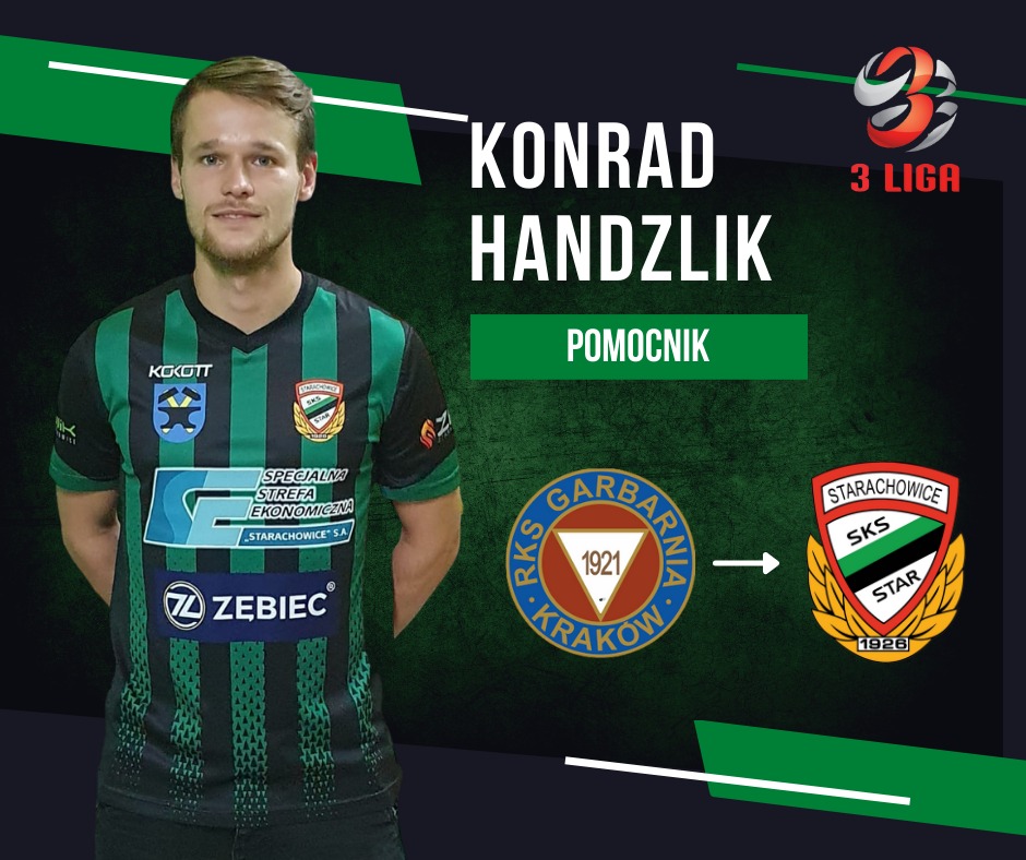 Konrad Handzlik trafia z Garbarni Kraków do Staru Starachowice!