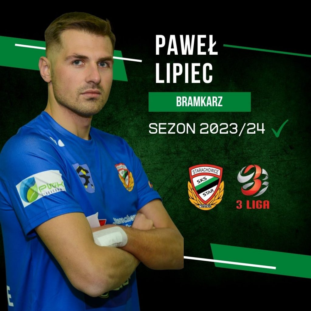 Paweł Lipiec gotowy do sezonu w 3 lidze