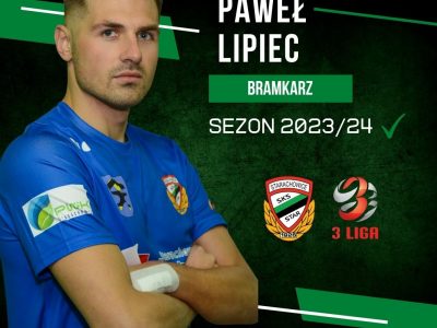 Paweł Lipiec gotowy do sezonu w 3 lidze